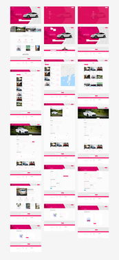 租车服务网页设计模板 打造高效转化与卓越用户体验的专业之选